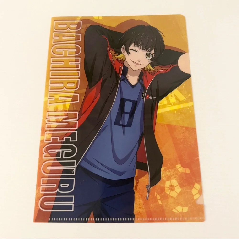Anime official collectible blue lock bachira file folder
